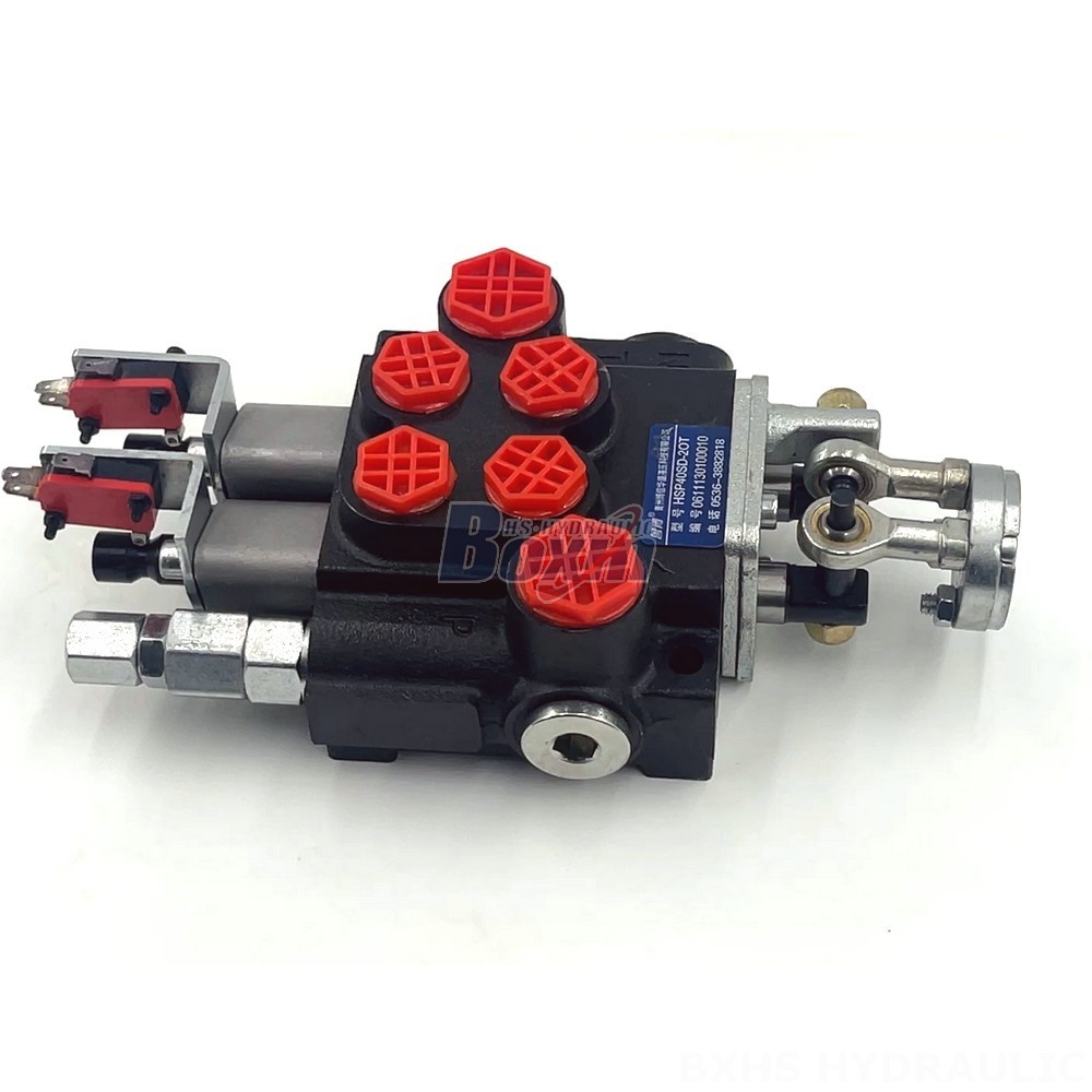 P40 Micro Switch Joystick 2 Spool Monoblock Directional Valve: Performance, Reliability, Innovation detail image